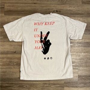 Astrid White Shhh Oversize T shirt